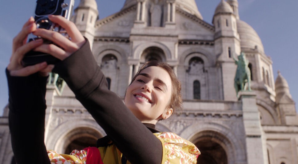 Lily Collin in Emily in Paris