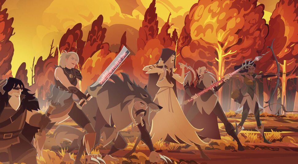 Szene aus Twilight of the Gods