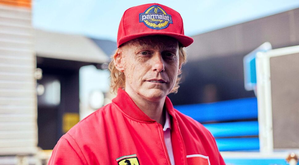 Johannes Heidenreich als Niki Lauda in Senna