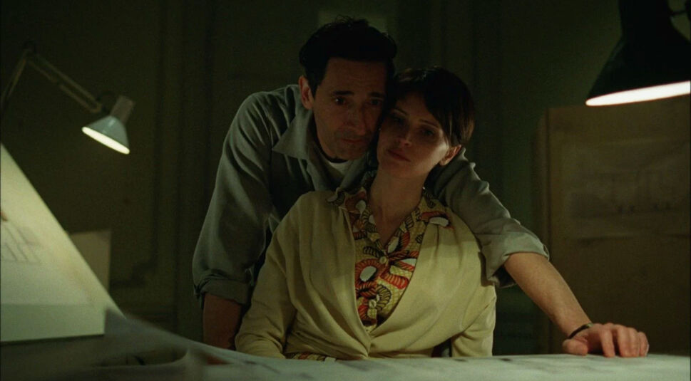 Adrien Brody und Felicity Jones in Der Brutalist