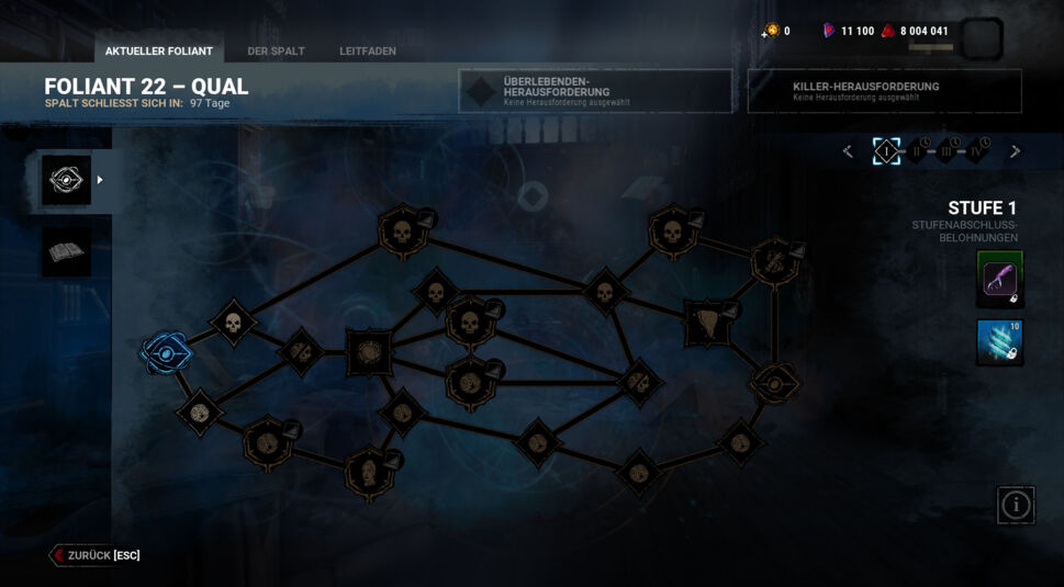 Foliant 22 Qual in Dead by Daylight