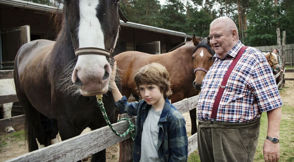 Cai Cohrs und Horst Krause im Film "Krauses Zukunft"