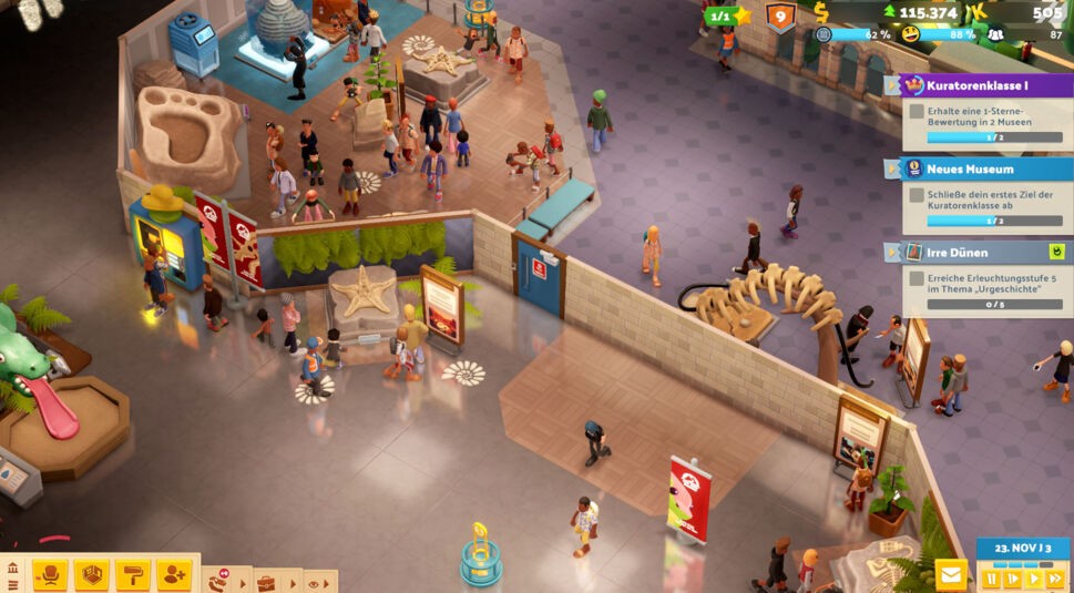 Eine Mitarbeitertür zur Abkürzung von Personalwegen