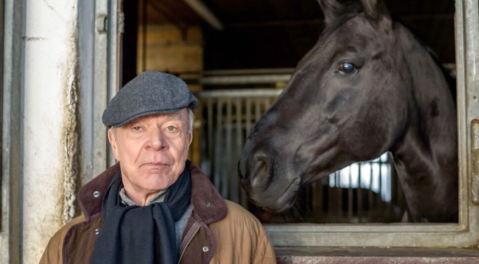 Dirk Galuba am Set von "Sturm der Liebe".