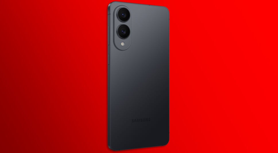  Das Galaxy S25 Edge hat im Gegensatz zum S25+ hinten nur eine Dualkamera.