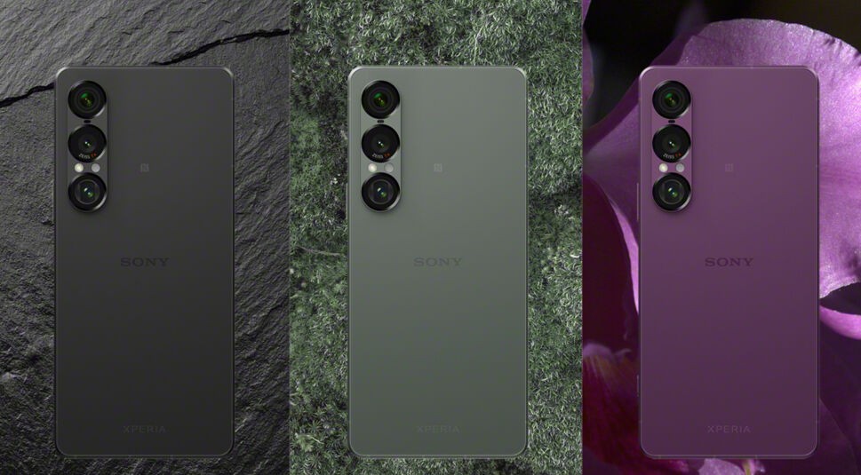  Das Xperia 1 VII ist seit Frühjahr 2025 erhältlich – in drei Farben.