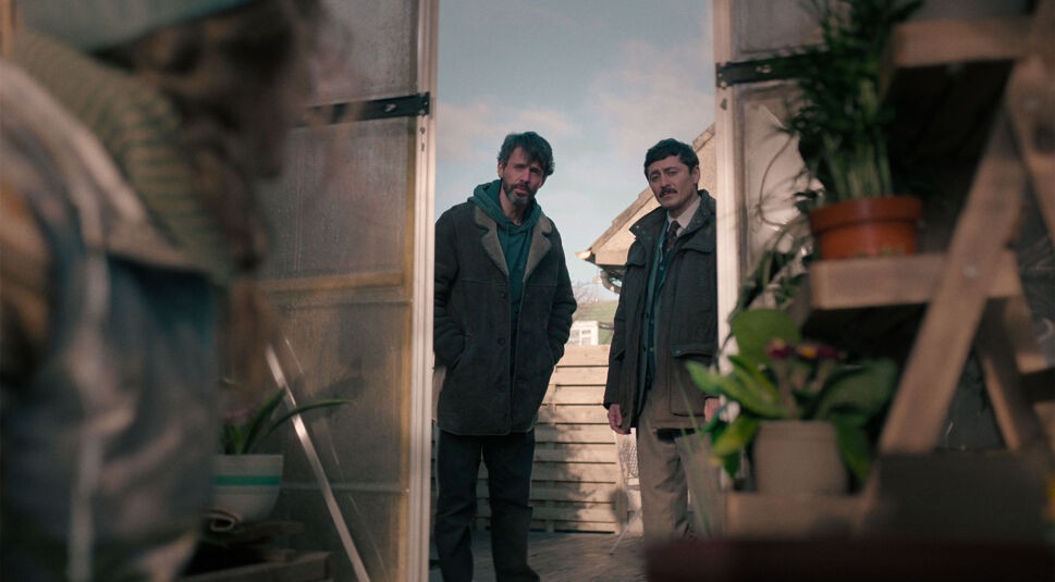 Matthew Goode und Alexej Manvelov in Dept. Q