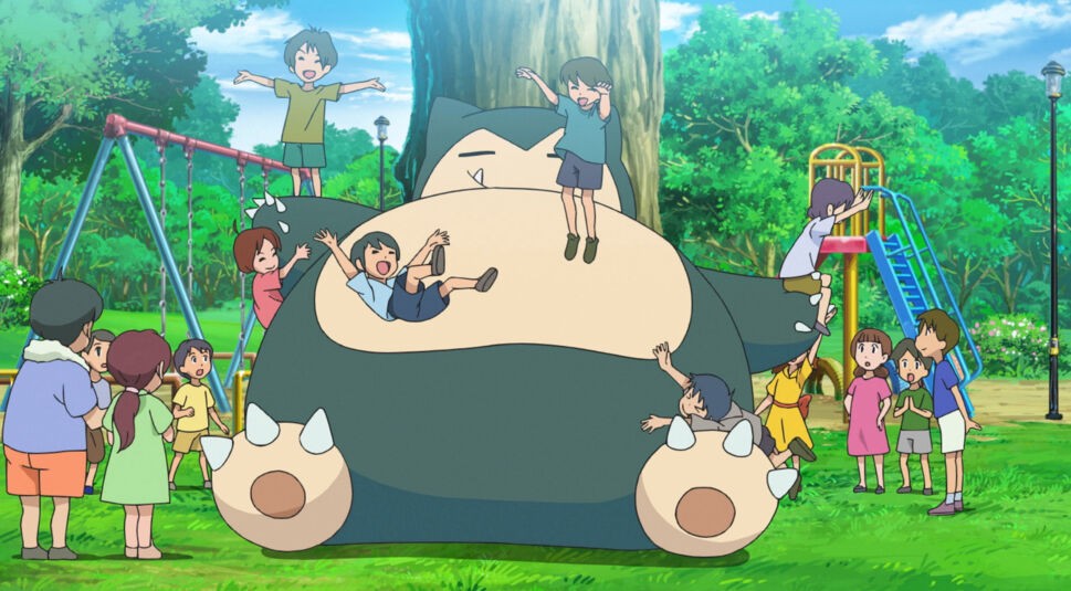 Einige Kinder spielen auf Relaxo in Folge 2 aus Staffel 23.