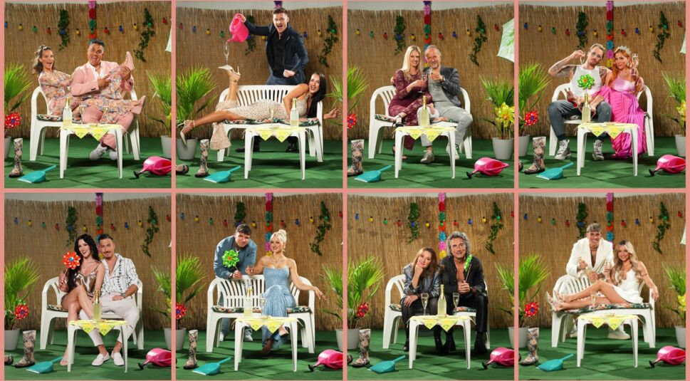 Kollage aller teilnehmenden Paare.