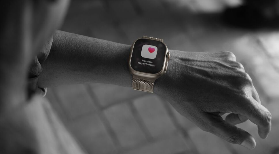  Du erhältst eine Mitteilung auf Modellen wie der Apple Watch Ultra 3, wenn diese Anzeichen von chronischem Bluthochdruck erkennt.