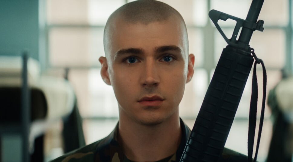 Miles Heizer in Boots