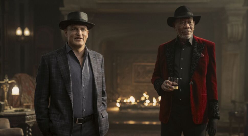 Woody Harrelson und Morgan Freeman in einer Szene des Films "Die Unfassbaren 3"