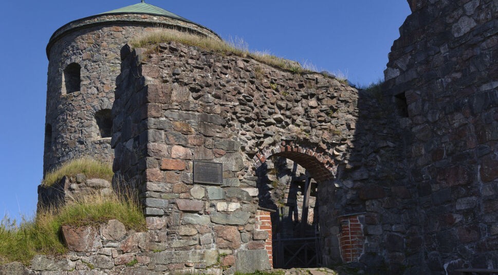 Festung Bohus an der norwegisch-schwedischen Grenze in Kungälv in Schweden.