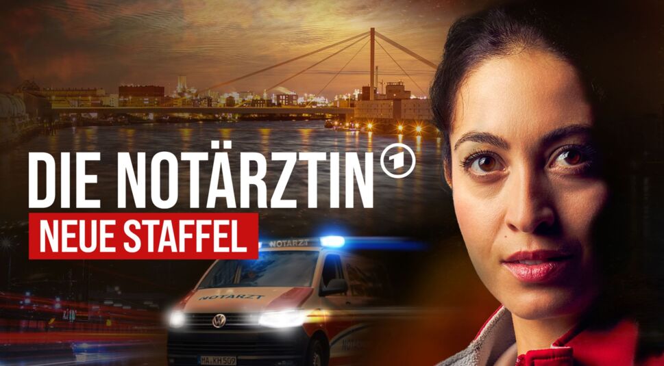 Sabrina Amali als "Die Notärztin".