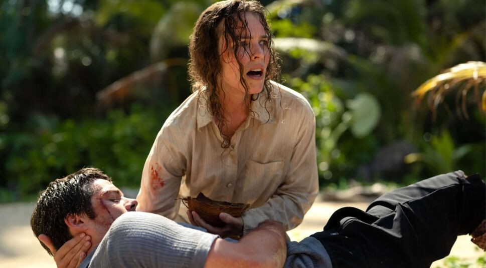 Rachel McAdams und Dylan O'Brien in Send Help