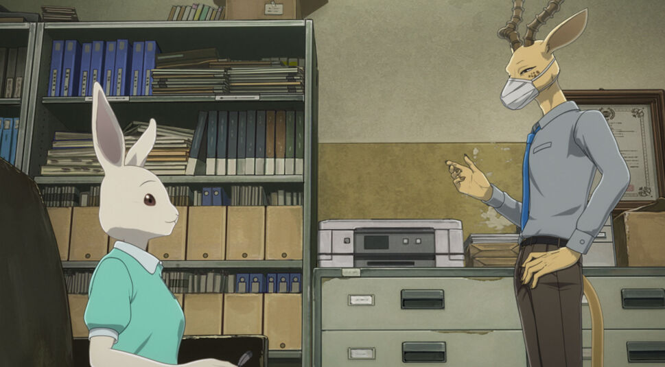 Haru und Melon in BEASTARS