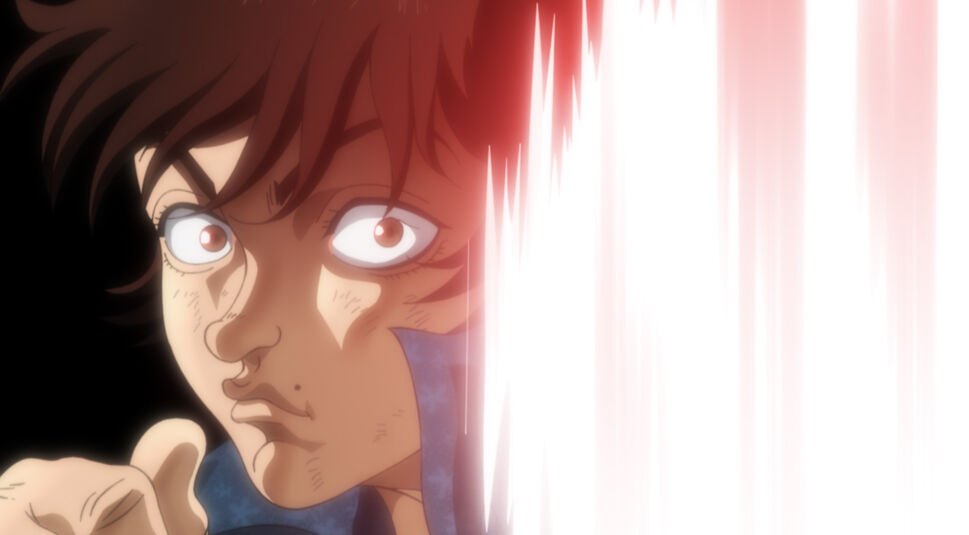 Baki Hanma in Baki-Dou: The Invincible Samurai