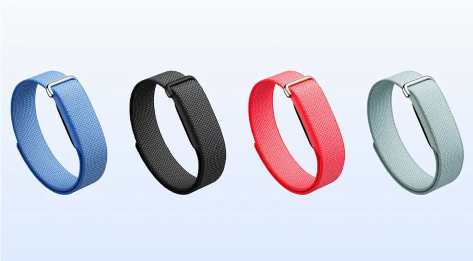 Verschiedenfarbige Armbänder für den Fitnesstracker Fitbit Air