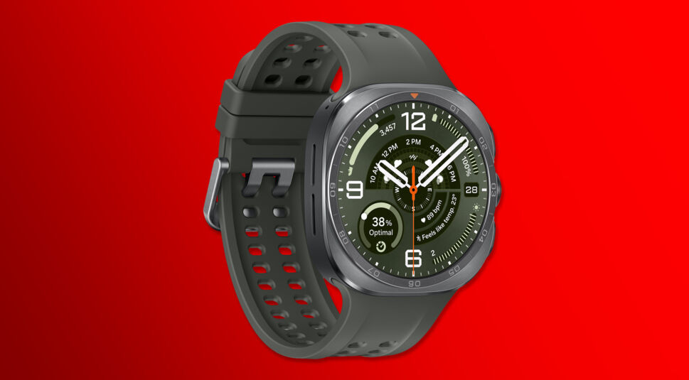Die Galaxy Watch Ultra2 von Samsung in Schwarz.