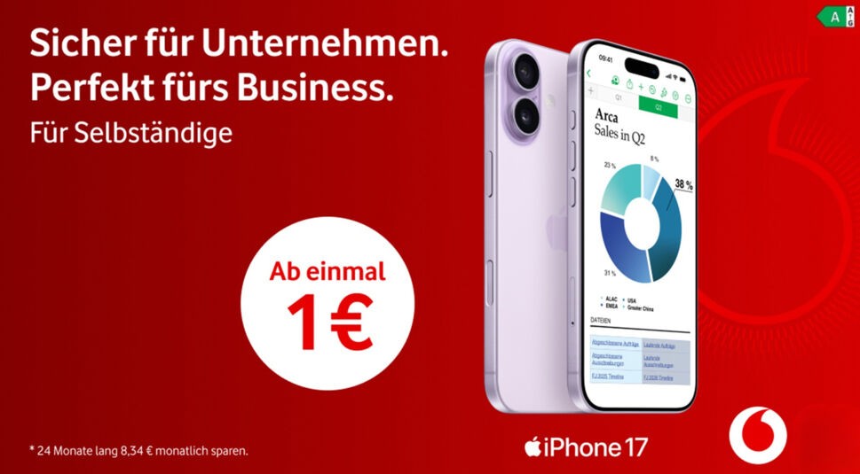 iPhone 17 Angebot für Selbstständige