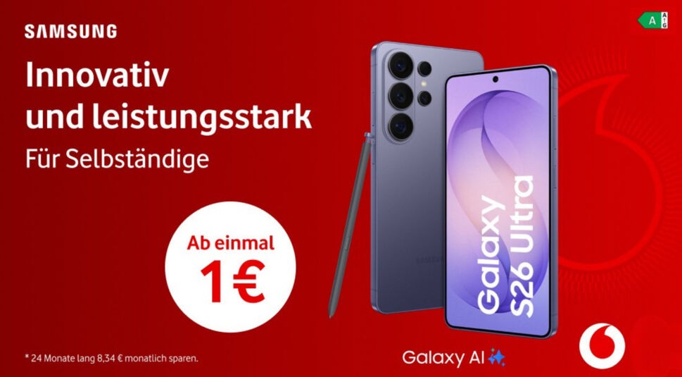 Samsung Galaxy S26 Ultra Angebot für Selbstständige
