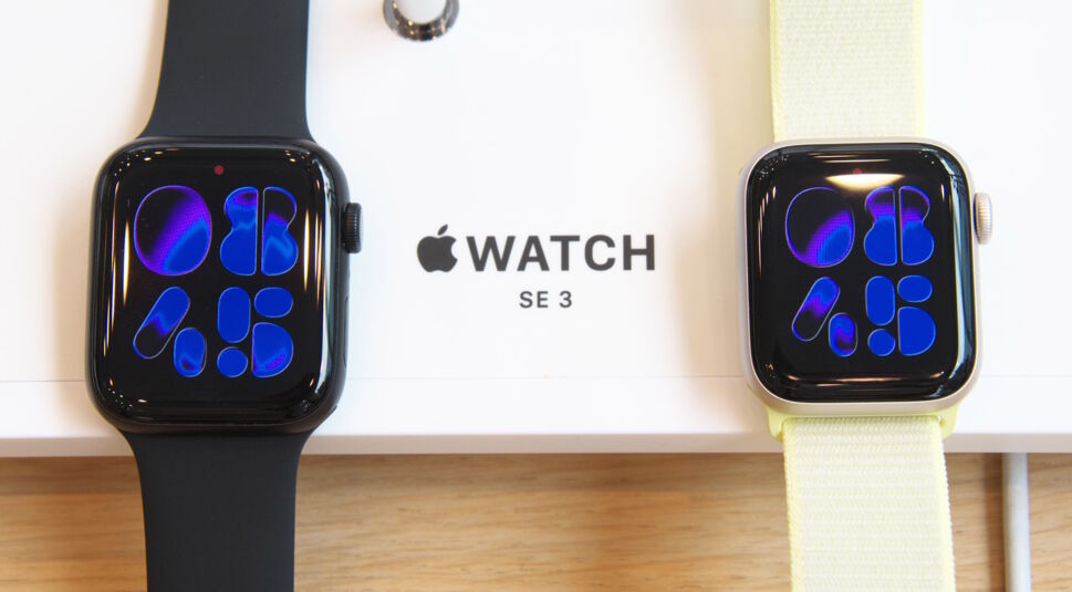 Die Apple Watch SE 3 in zwei Größen