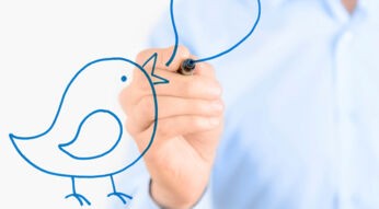 Social media communication concept