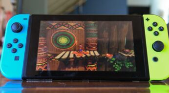 Eine mobile Spielekonsole