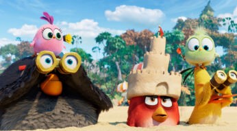 Filmscreenshot aus Angry Birds 2: Film-Fortsetzung des Mobile-Games