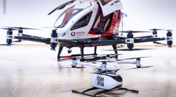 5G Kooperation Vodafone Ehang