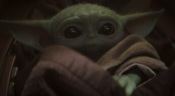 „The Child” alias Baby Yoda aus der Serie „Star Wars: The Mandalorian”.