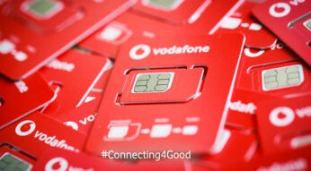 Vodafone halbiert die Größe von SIM-Karten für den Umweltschutz.