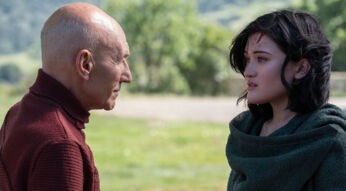 Bild aus "Star Trek: Picard": Die junge Dahj bittet den Captain um Hilfe.