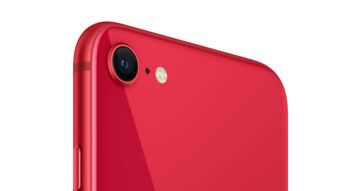 Das iPhone SE in rot