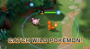 Screenshot von Pokémon Unite