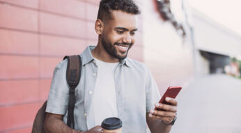 Ein Mann hat sein Instagram-Passwort vergessen und fordert ein neues an