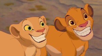 Simba und Nala aus dem Disney-Film "Der König der Löwen"