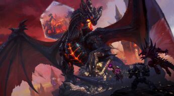 Screenshot aus Heroes of the Storm zeigt einen Drachen