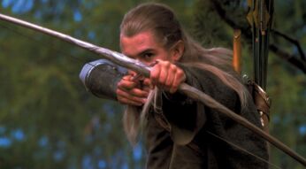 Legolas (Orlando Bloom) in "Herr der Ringe: Die Gefährten".