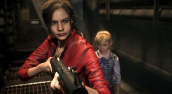 Screenshot aus dem Horrorspiel "Resident Evil 2".