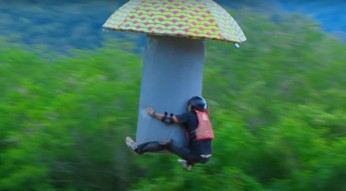 Szene aus Staffel 3 der Gameshow "Takeshi's Castle"