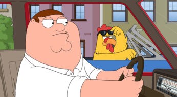 Peter Griffin in "Family Guy"