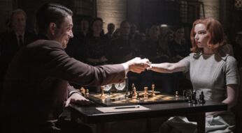 Ausschnitt aus der Netflix-Schachserie „Damengambit".