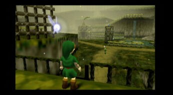 Screenshot aus der Nintendo-64-Version von "Zelda: Ocarina of Time".