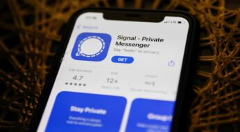 Screenshot von Signal im App Store eines iPhones.