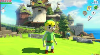 Screenshot aus dem Zelda-Spiel "The Wind Waker"