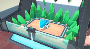 Das Starter-Temtem Crystle in der Luma-Variante