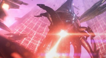 Ein Alien aus dem Spiel Mass Effect Legendary Edition