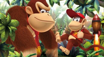 Donkey Kong und Diddy Kong.