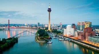 Düsseldorf Medienhafen in Germany